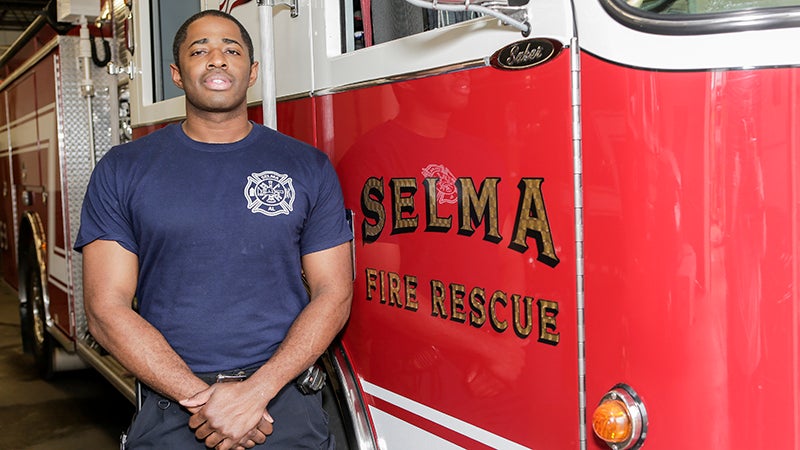 First Responder of Week: Moore balances school, firefighting - The ...