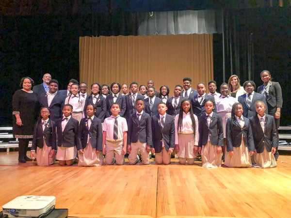 New FBLA officers and members at School of Discovery Genesis Center ...