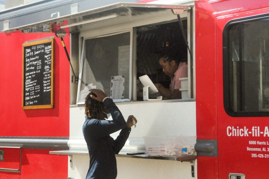 chick fil a food truck menu