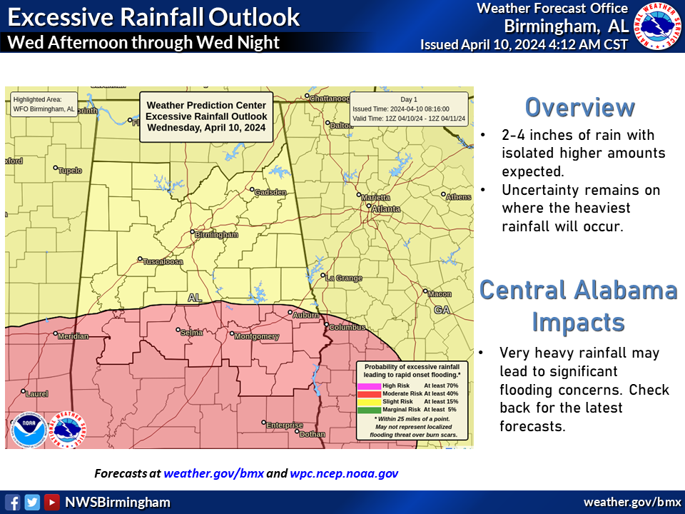 Enhanced risk of severe weather possible Wednesday - The Demopolis ...