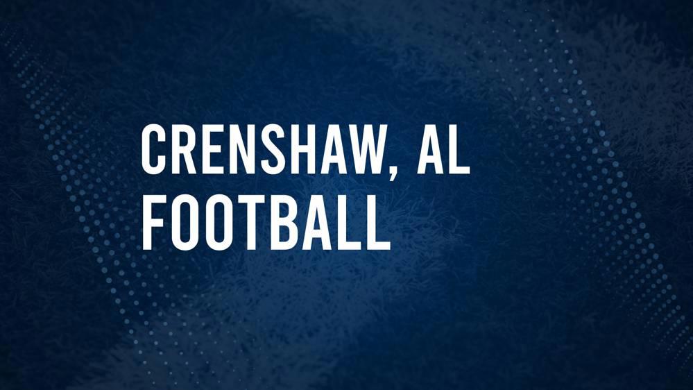 How to Watch Crenshaw County, AL High School Football Games Streaming Live – August 23