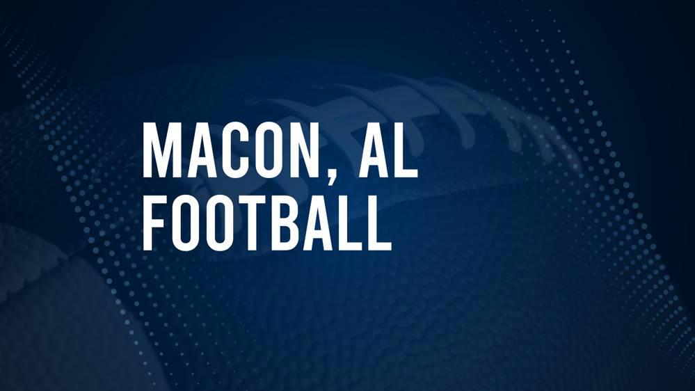 How to Watch Macon County, AL High School Football Games Streaming Live – August 24-27