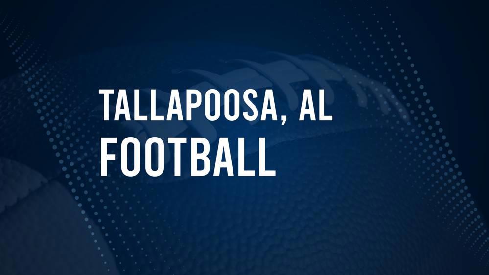 How to Watch Tallapoosa County, AL High School Football Games Streaming Live – August 30