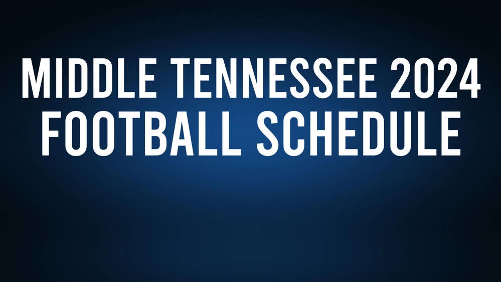 Middle Tennessee 2024 Football Schedule, Record, Results