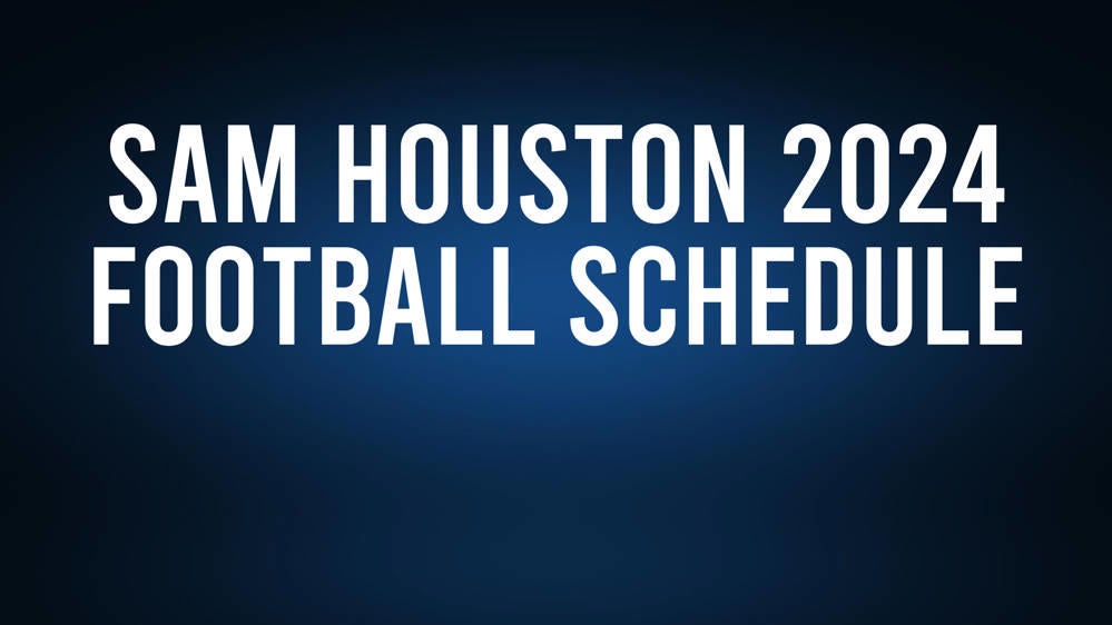 Sam Houston 2024 Football Schedule, Record, Results