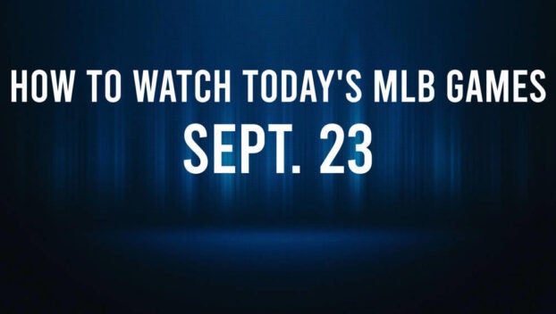 How to Watch MLB Baseball on Monday, Sept. 23: TV Channel, Live Streaming, Start Times