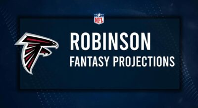 Bijan Robinson Fantasy Projections: Week 8 vs. the Buccaneers