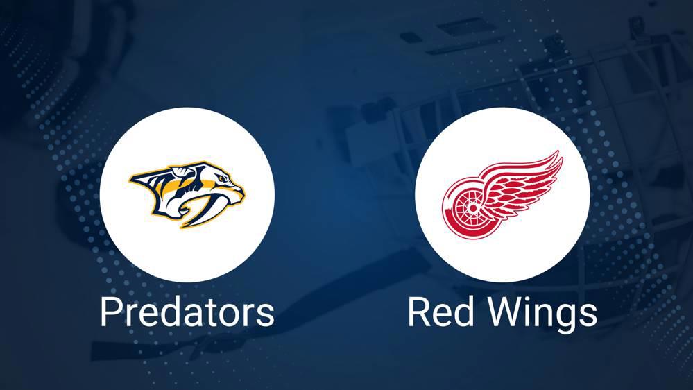 How to Pick the Predators vs. Red Wings Game with Odds, Spread, Betting Line and Stats – October 12