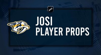 Roman Josi Player Prop Bets for the Predators vs. Kraken Game - October 15