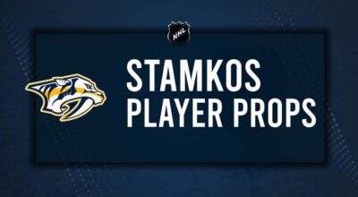 Steven Stamkos Player Prop Bets for the Predators vs. Stars Game - October 10