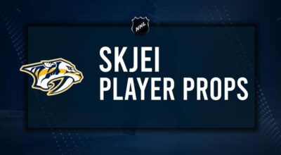 Brady Skjei Player Prop Bets for the Predators vs. Avalanche Game - November 2