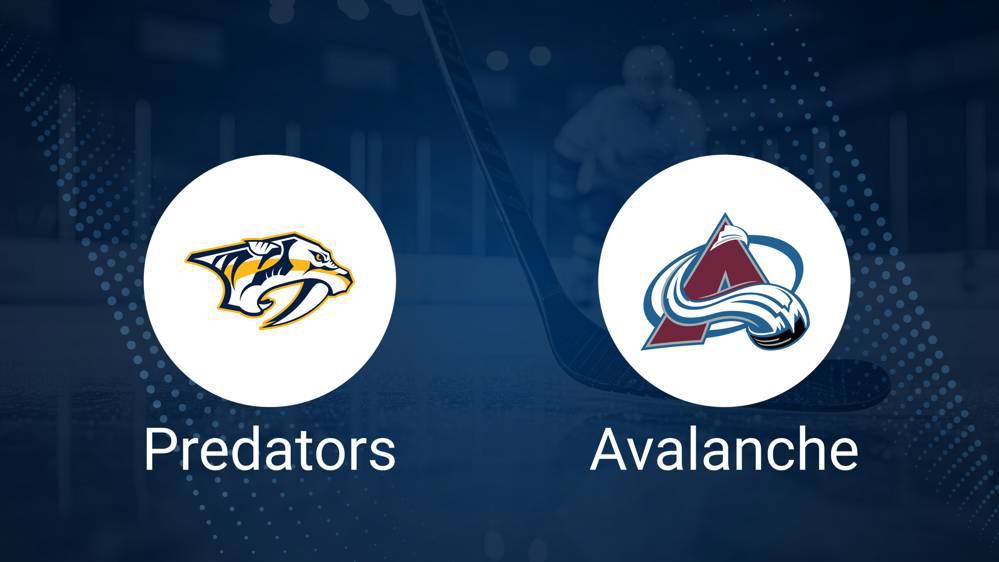 How to Pick the Predators vs. Avalanche Game with Odds, Spread, Betting Line and Stats – November 2