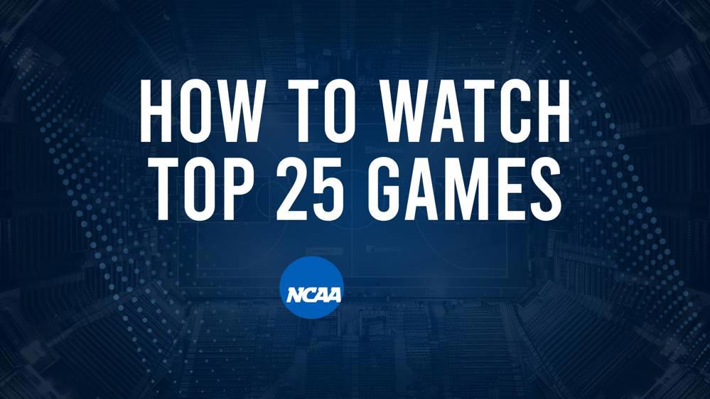 How to Watch Top 25 Women's College Basketball Games - Thursday, November 14