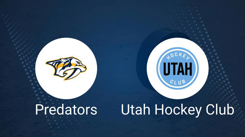 Predators vs. Utah Hockey Club Injury Report Today - November 9