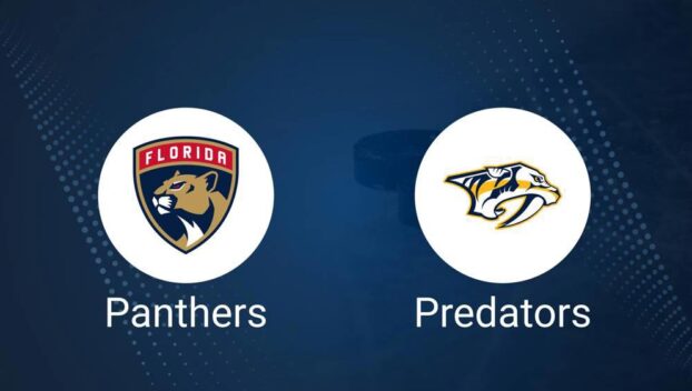 Where to Watch Florida Panthers vs. Nashville Predators on TV or Streaming Live - November 7