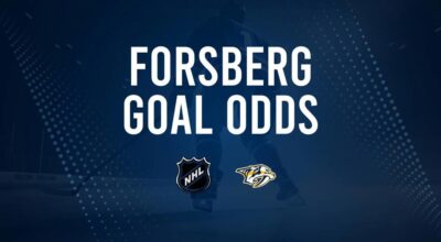 Will Filip Forsberg Score a Goal Against the Avalanche on November 11?