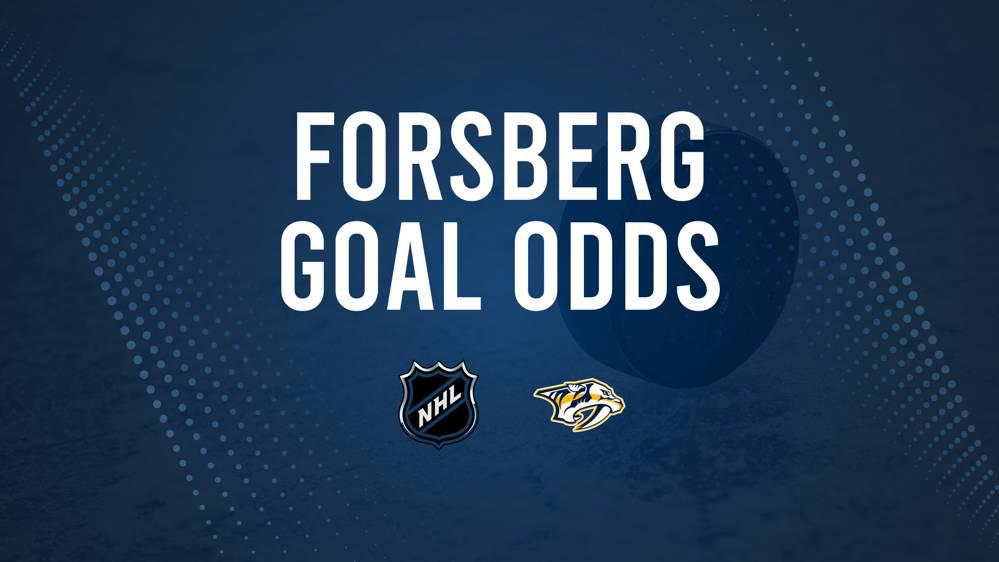 Will Filip Forsberg Score a Goal Against the Hockey Club on November 9?