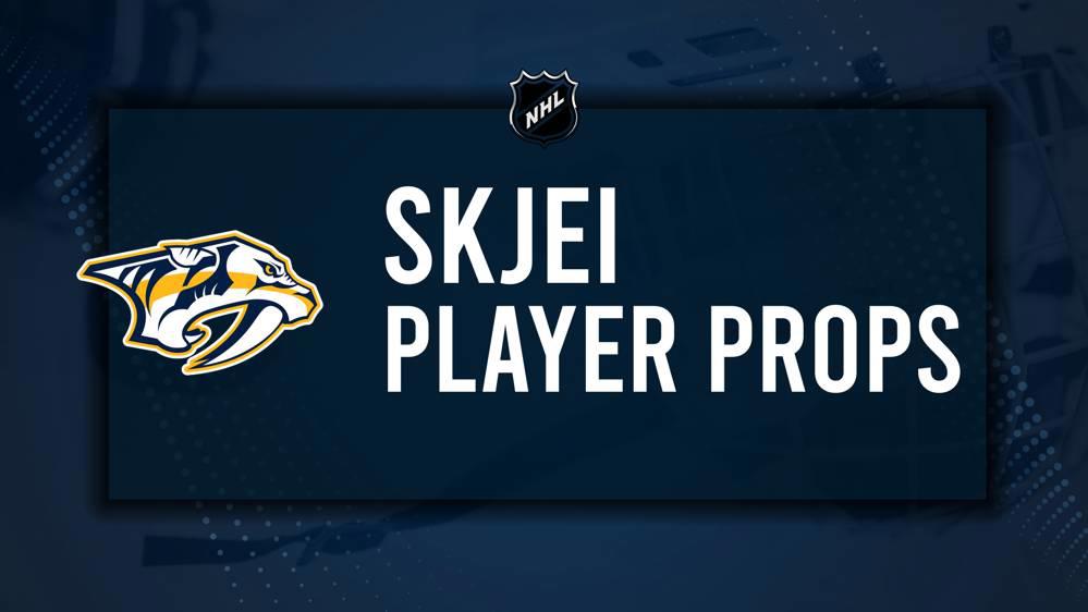 Brady Skjei Player Prop Bets for the Predators vs. Hurricanes Game - December 23