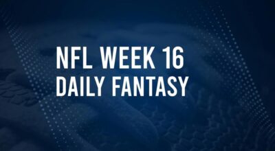 DFS Salaries and Projections for NFL Week 16