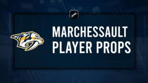 Jonathan Marchessault Player Prop Bets for the Predators vs. Flames Game - December 10