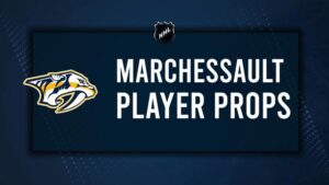 Jonathan Marchessault Player Prop Bets for the Predators vs. Hurricanes Game - December 23