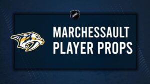 Jonathan Marchessault Player Prop Bets for the Predators vs. Wild Game - December 31