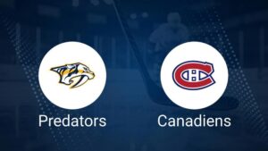 Where to Watch Nashville Predators vs. Montreal Canadiens on TV or Streaming Live - December 5