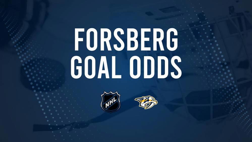 Will Filip Forsberg Score a Goal Against the Wild on December 31?