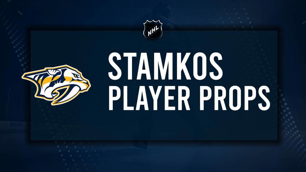 Steven Stamkos Player Prop Bets for the Predators vs. Canucks Game - January 3