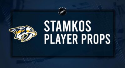 Steven Stamkos Player Prop Bets for the Predators vs. Capitals Game - January 11