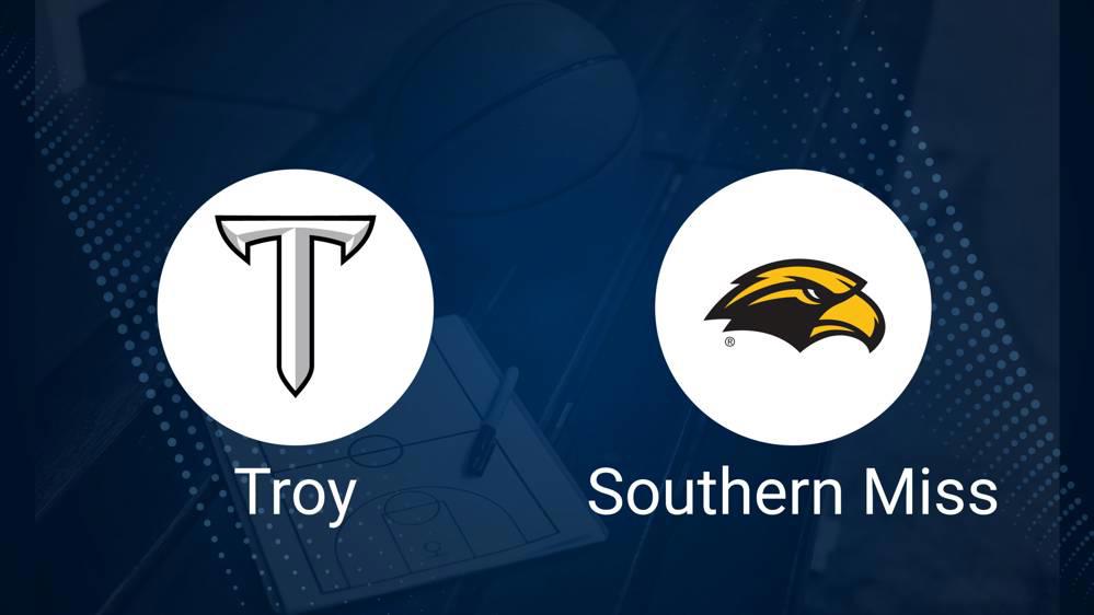 Troy vs. Southern Miss Basketball Tickets - Monday, January 27